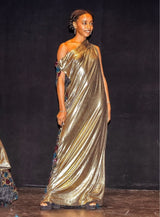 Gold Goddess 2.0 multicolored sequin Boubou dress