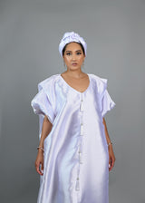 Joromi Boubou kaftan (White)