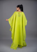 Neon Agbada Luxury Boubou kaftan dress