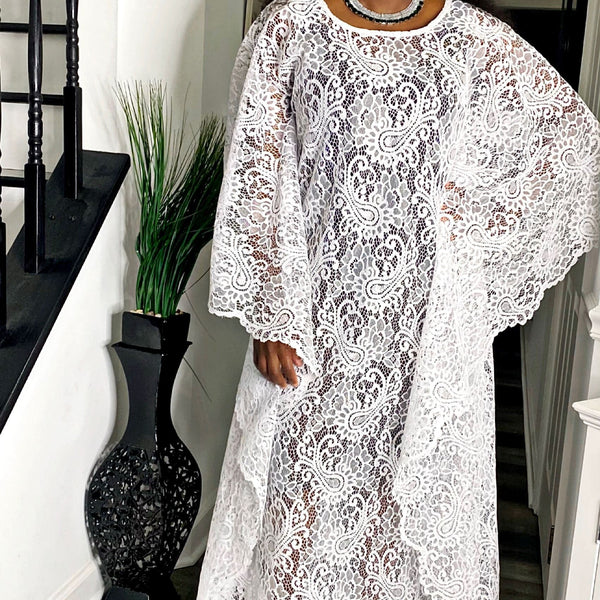 Lace boubou hotsell